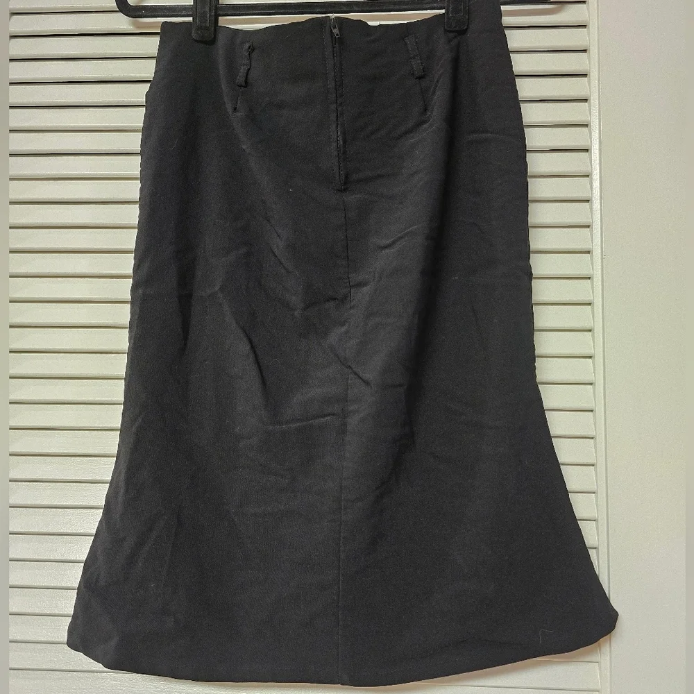 Spring Street - (Junior) Lightweight Business Casual Office Skirt W Belt Loops